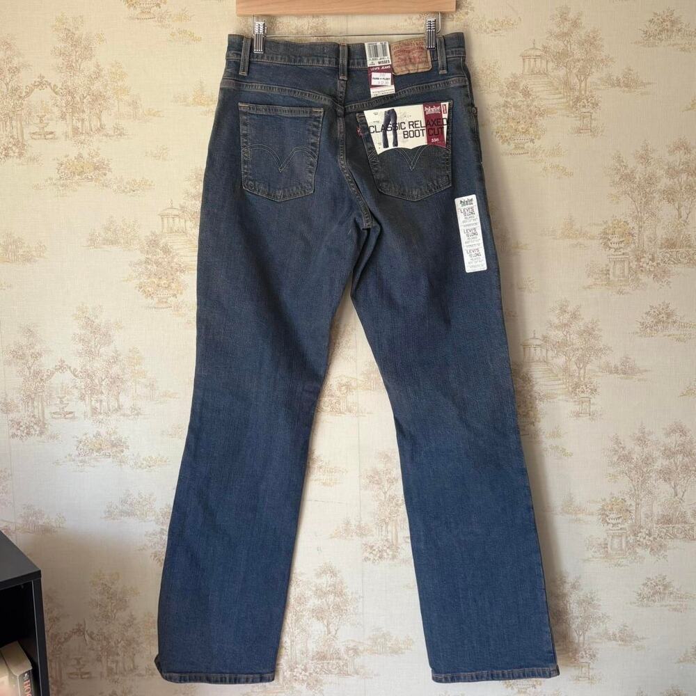 Vintage Y2K Levi’s 550 Classic Relaxed Boot Cut Medium Wash Jeans 10 Long NWT